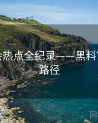 热辣社会热点全纪录——黑料官网传播路径