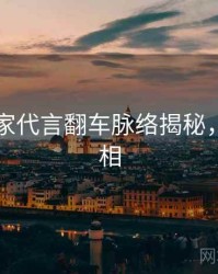 91网独家代言翻车脉络揭秘，揭秘真相