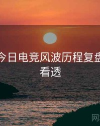 黑料网今日电竞风波历程复盘，带你看透