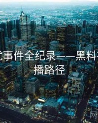 即时骚扰事件全纪录——黑料社官网传播路径
